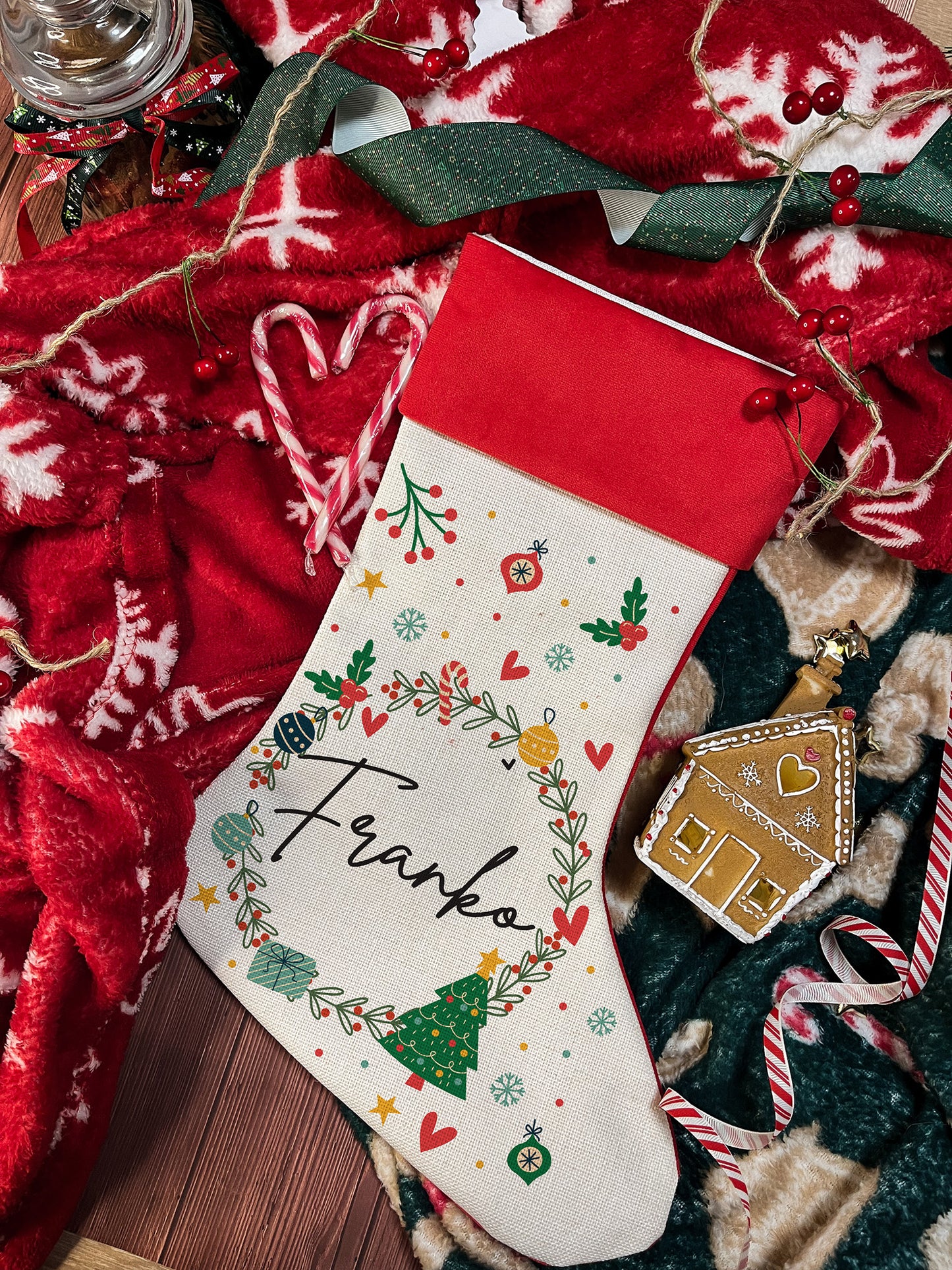 Božićna čizma - Personalizirana 2