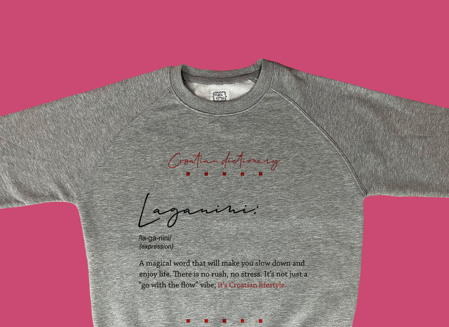 Sweatshirt - Croatian dictionary - Laganini