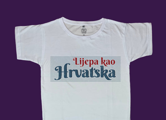 Ženska majica - Lijepa kao Hrvatska