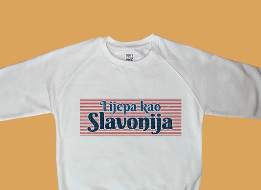 Sweatshirt - Lijepa kao Slavonija