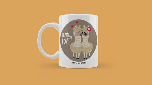 Šalica - Llama of love