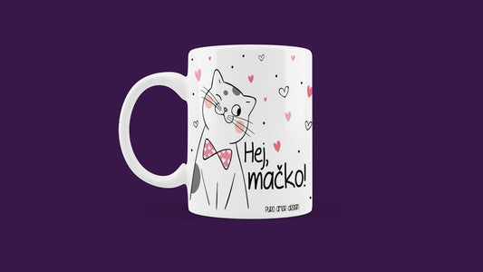 Set šalica - Mačko i šećeru