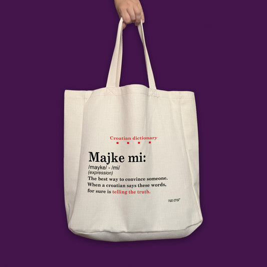 Maxi torba - Croatian dictionary - Majke mi