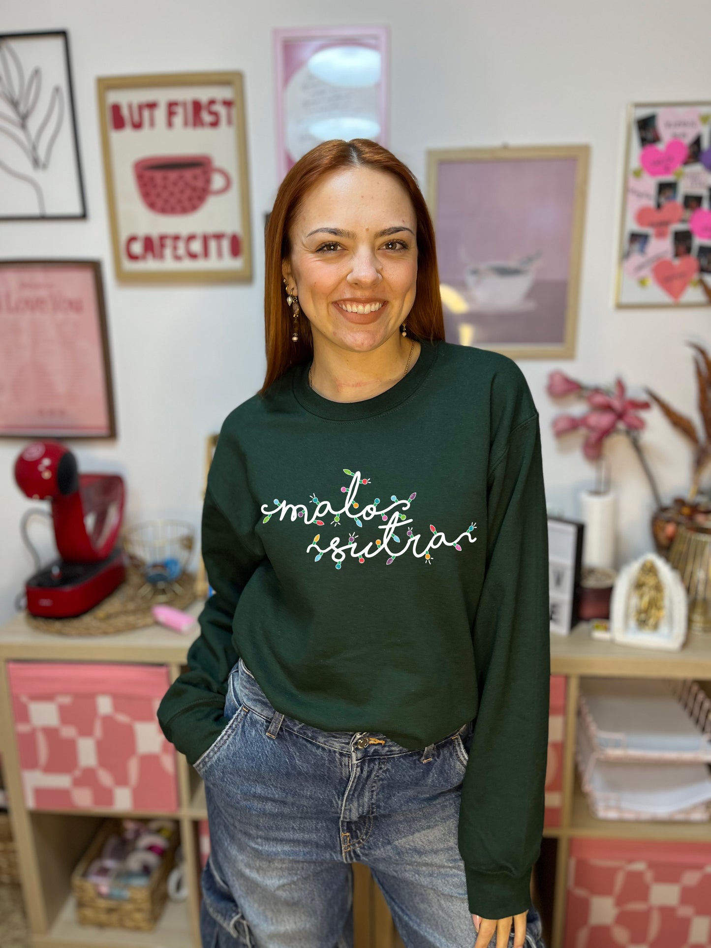 Sweatshirt - Malo sutra (božićna)