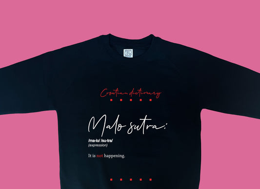 Sweatshirt - Croatian dictionary - Malo sutra