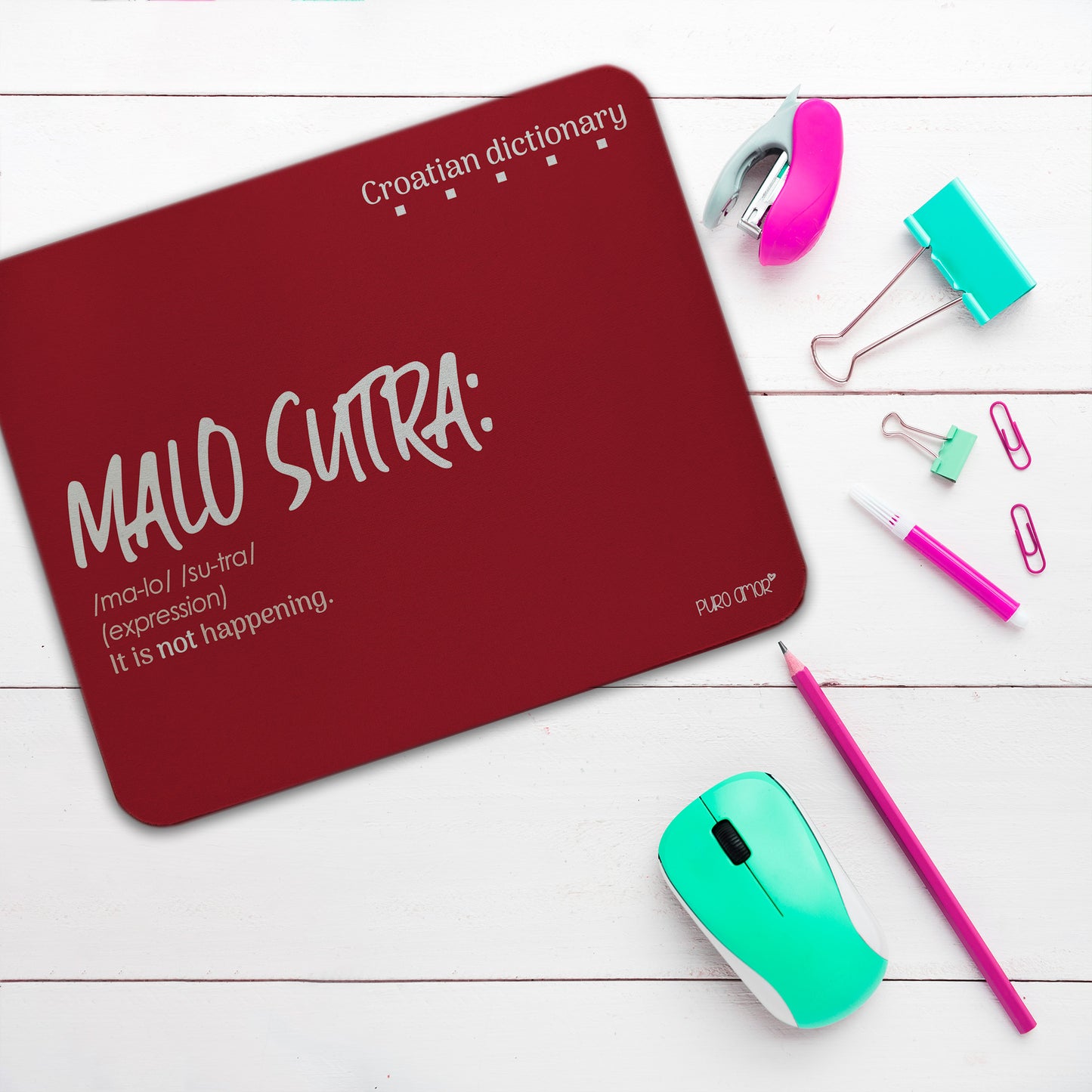 Podloga za miš - Croatian dictionary - Malo sutra