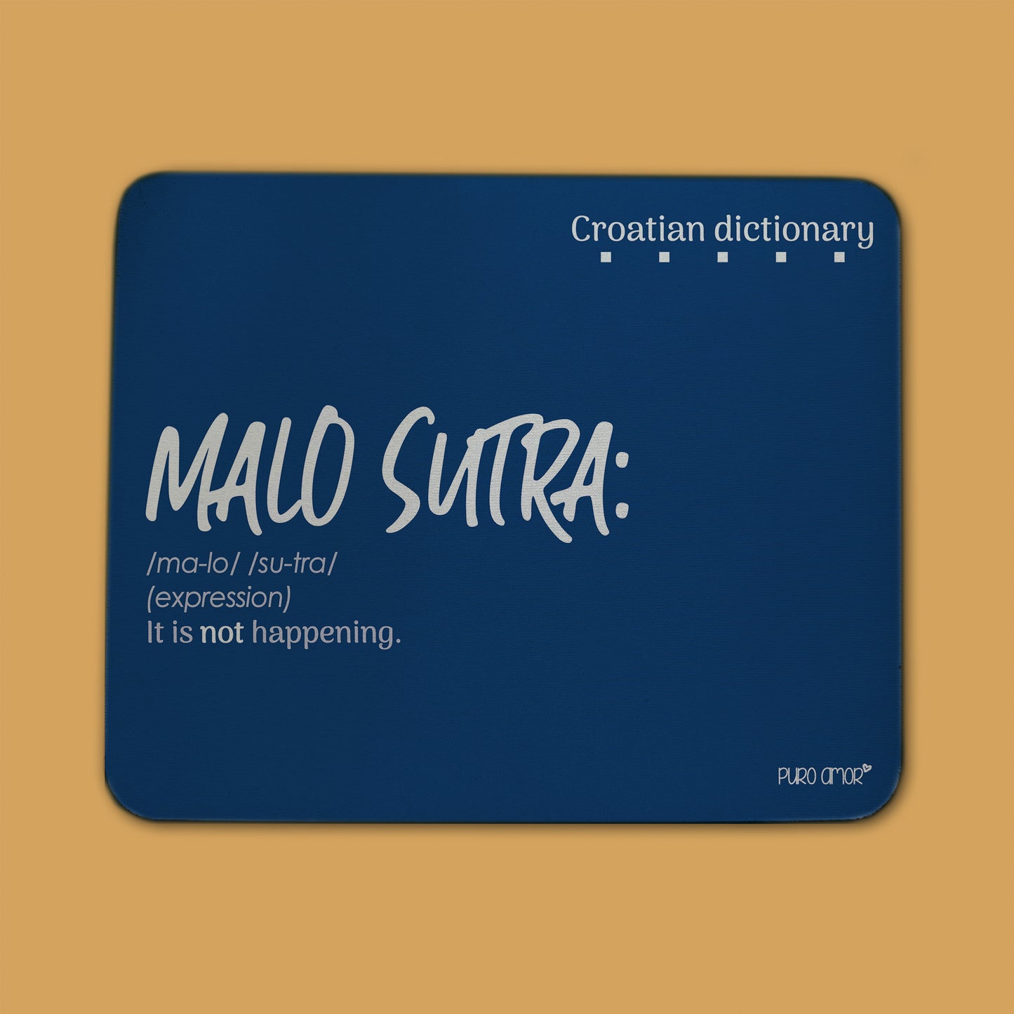 Podloga za miš - Croatian dictionary - Malo sutra