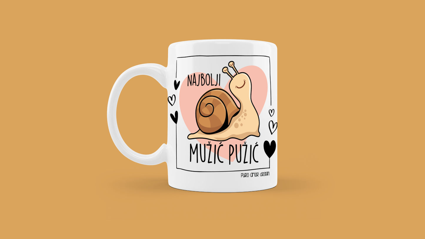 Šalica - Mužić pužić