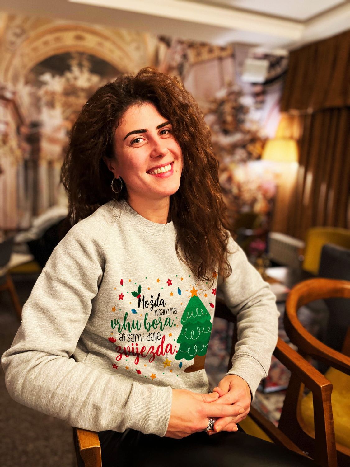 Sweatshirt - Možda nisam na vrhu bora...