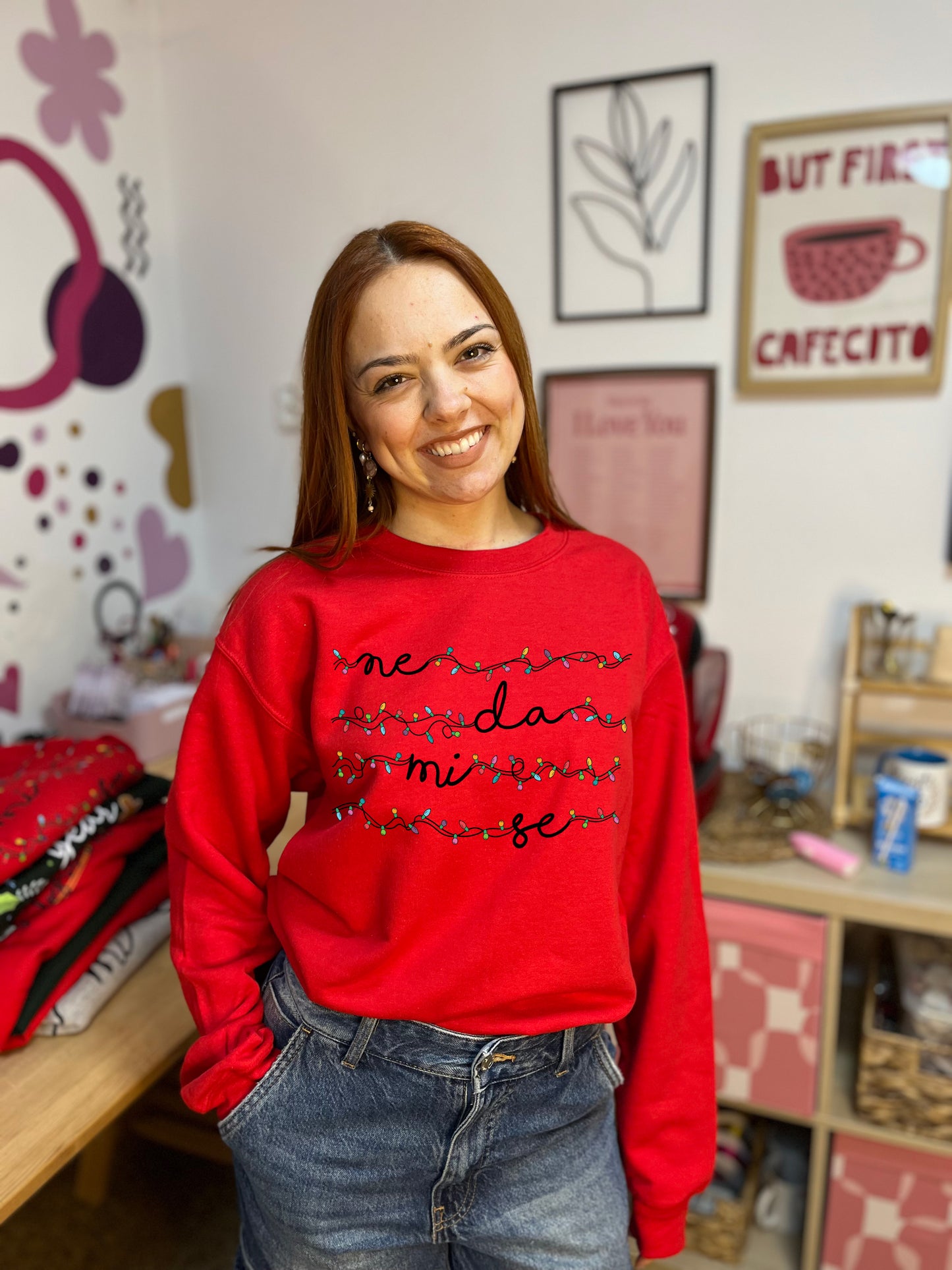 Sweatshirt - Ne da mi se (božićna)