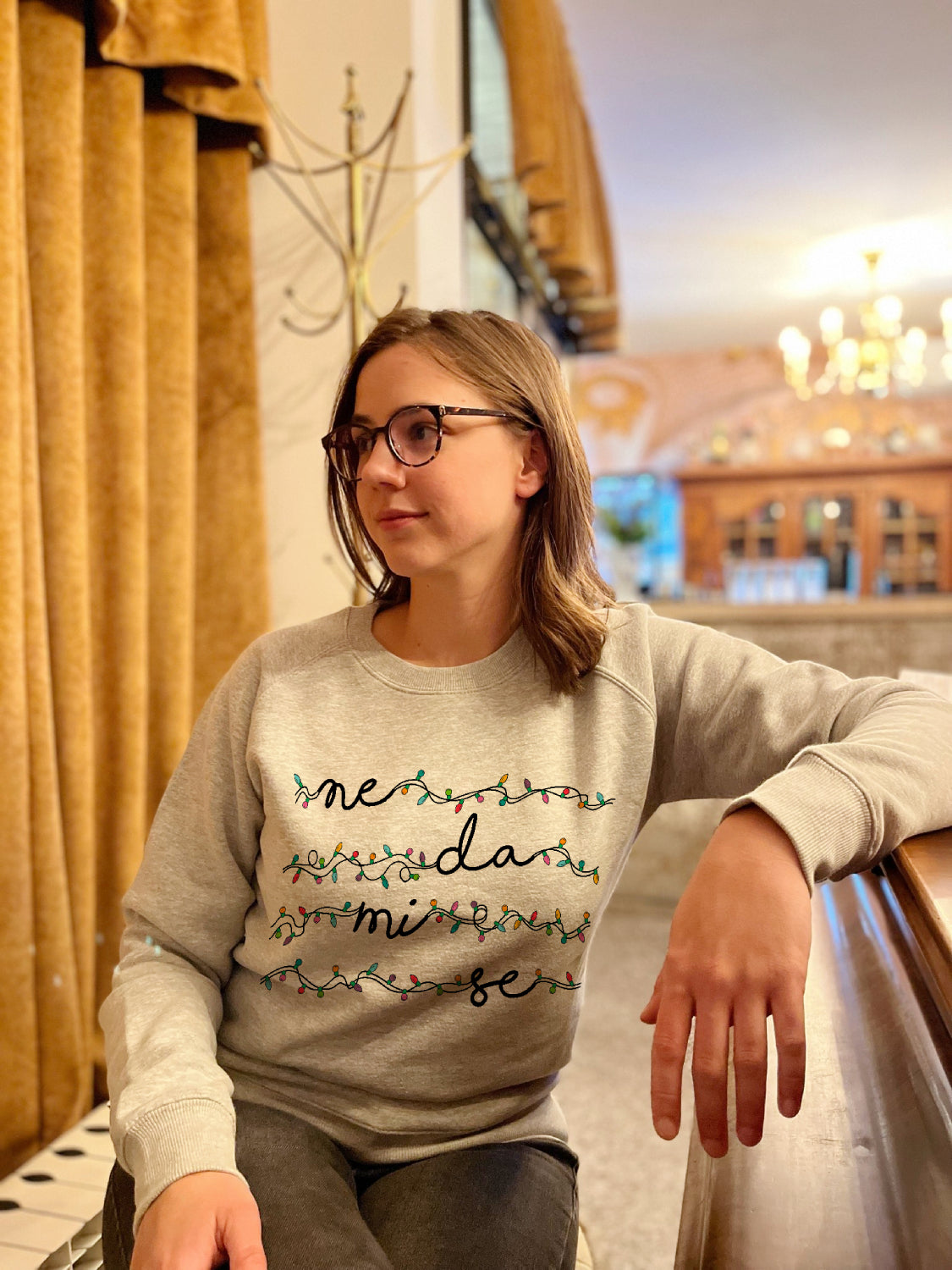 Sweatshirt - Ne da mi se (božićna)