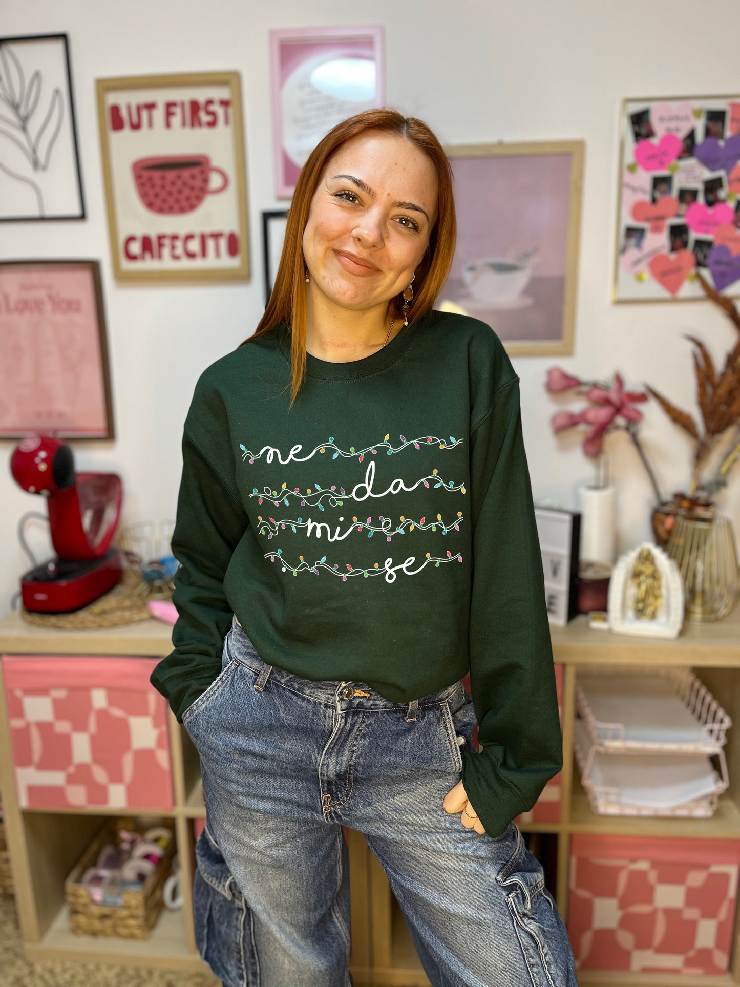 Sweatshirt - Ne da mi se (božićna)