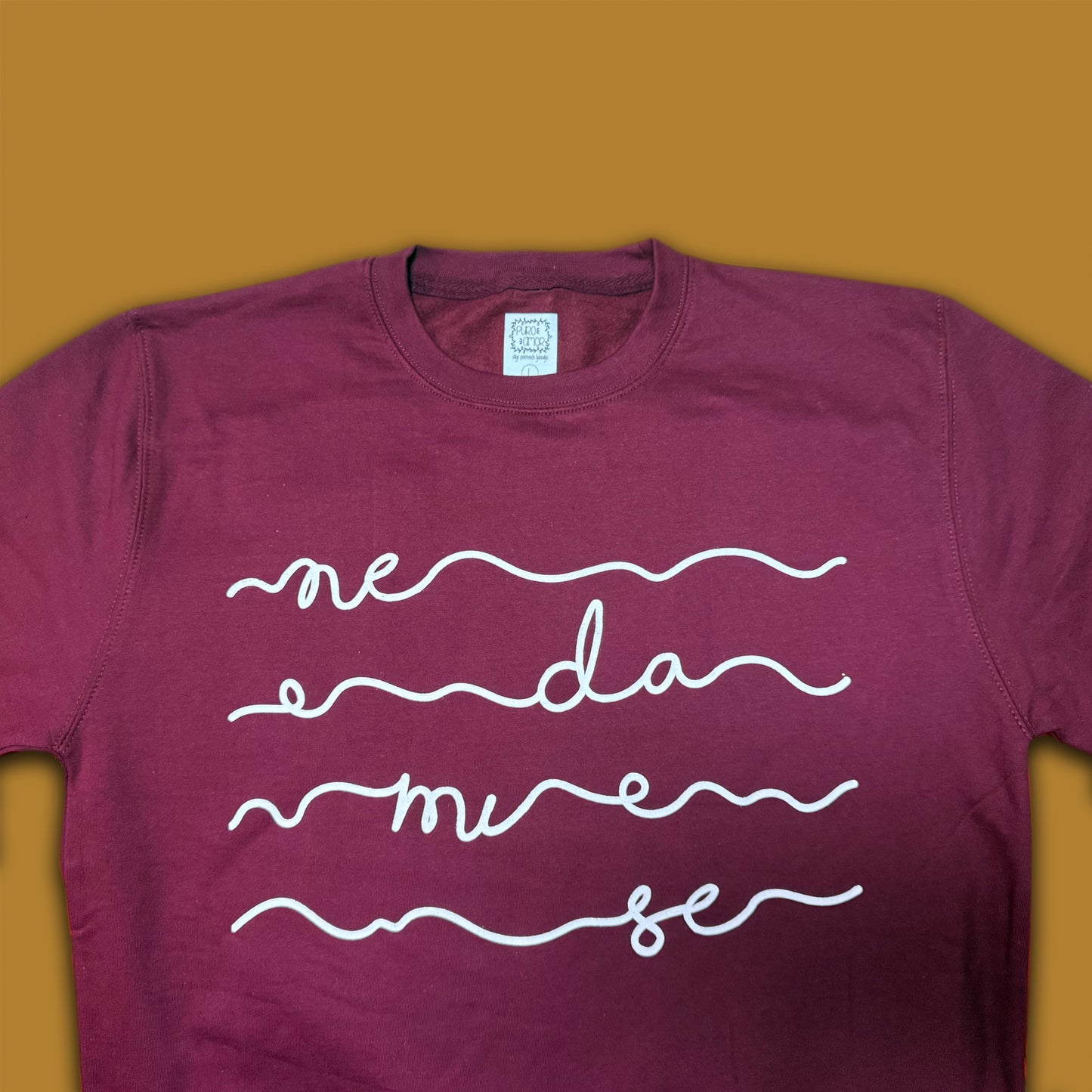 Sweatshirt - Ne da mi se (burgundy)