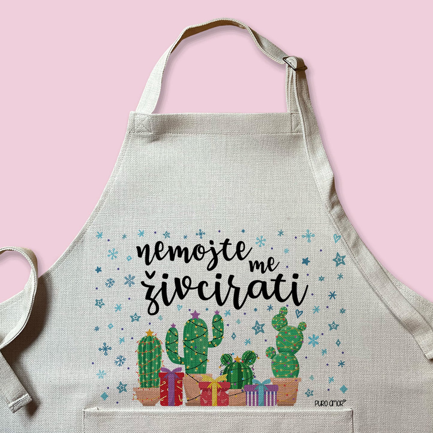 Pregača - Nemojte me živcirati (božićna)