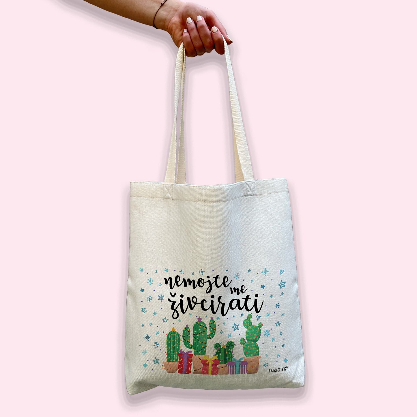 Torba - Nemojte me živcirati (božićna)