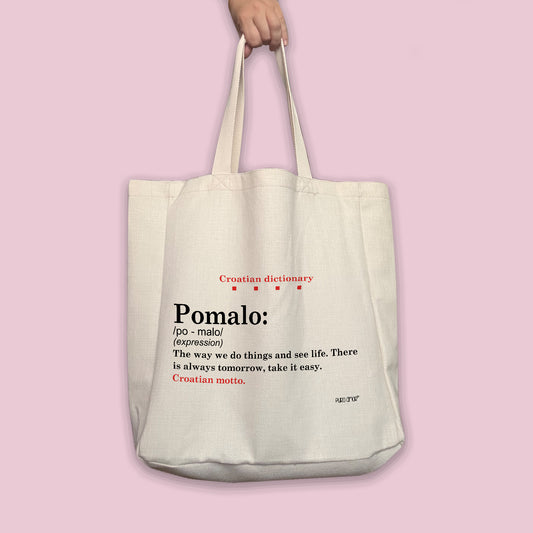 Maxi torba - Croatian dictionary - Pomalo