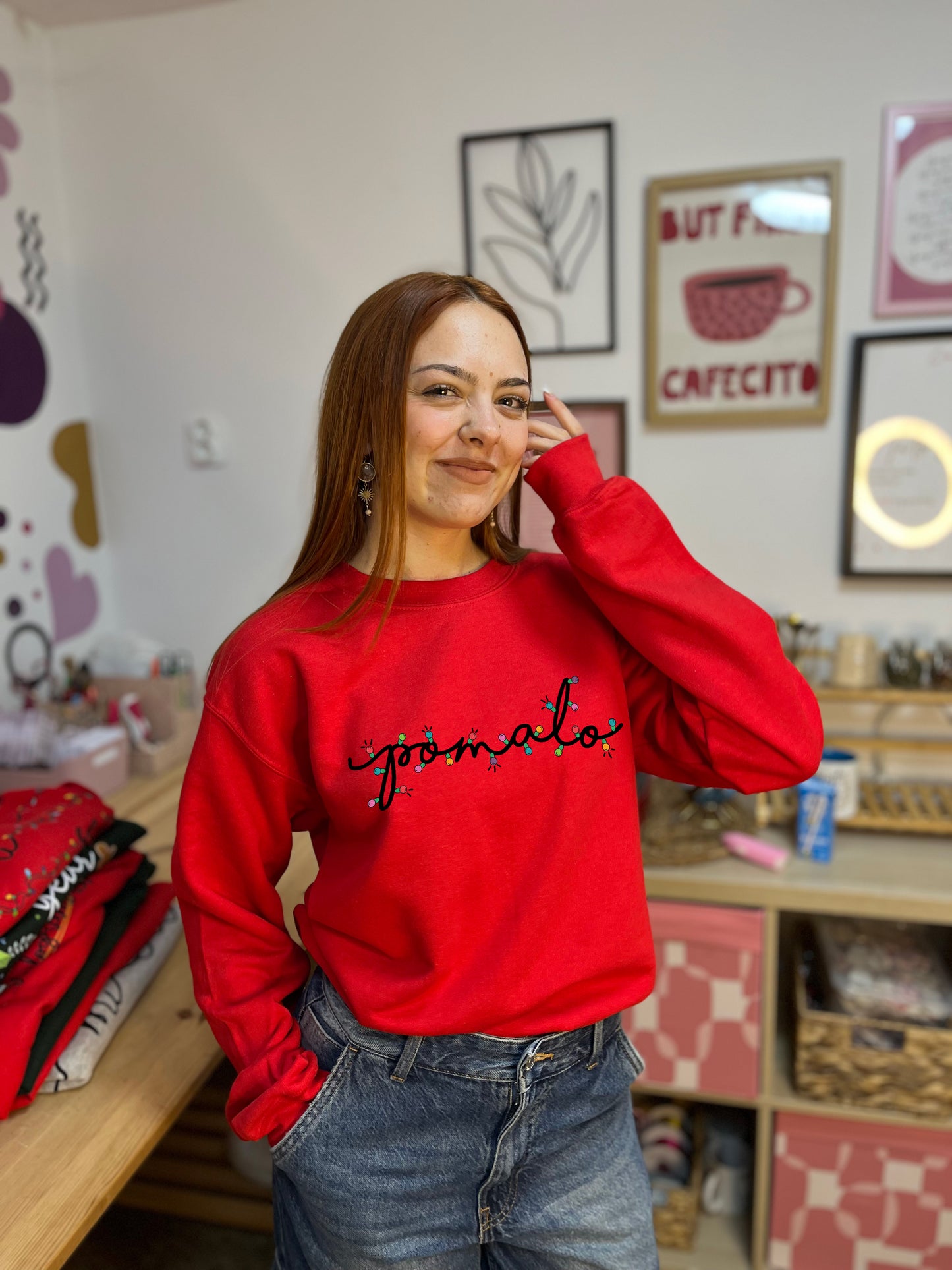 Sweatshirt - Pomalo (božićna)