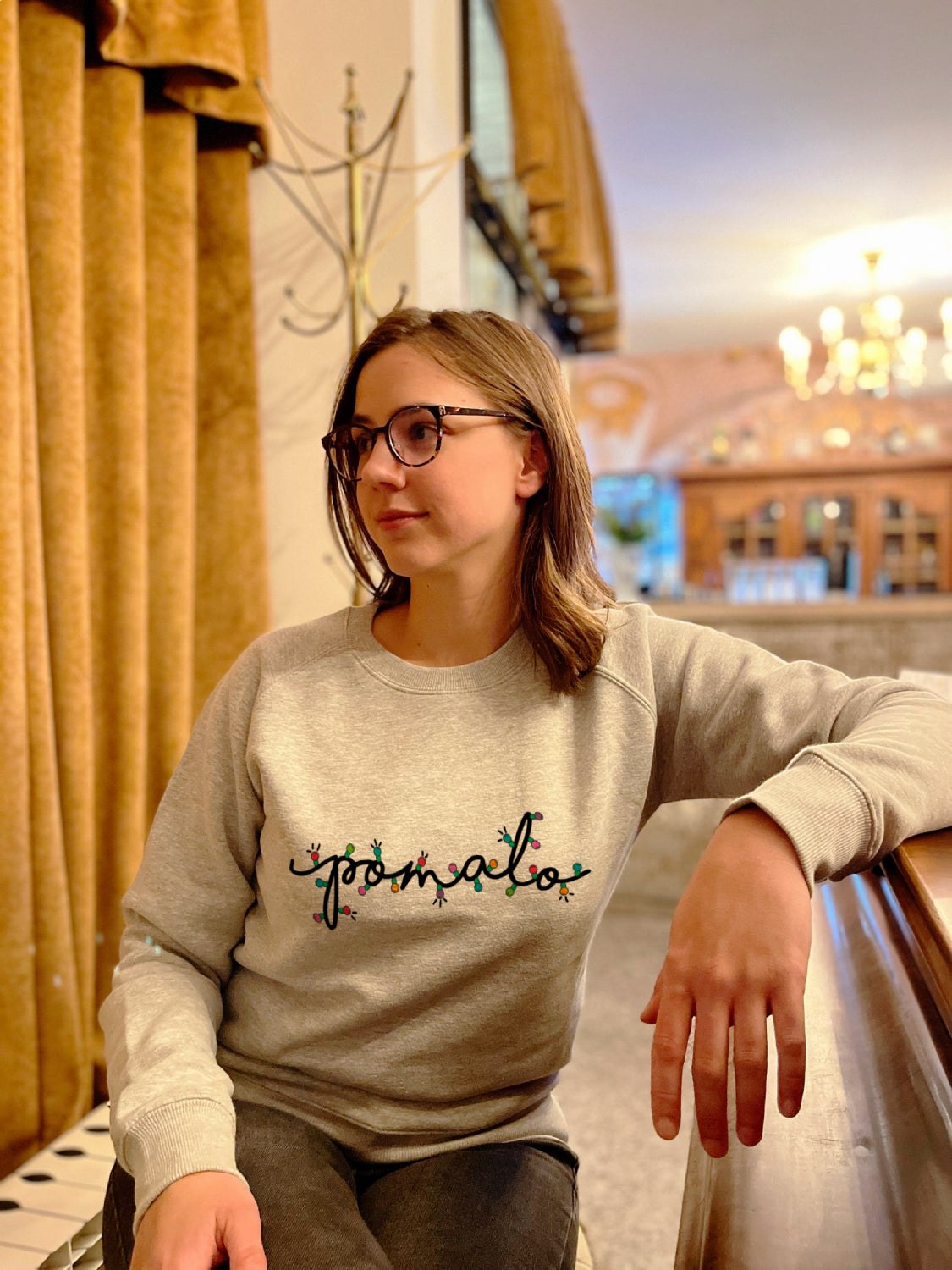 Sweatshirt - Pomalo (božićna)