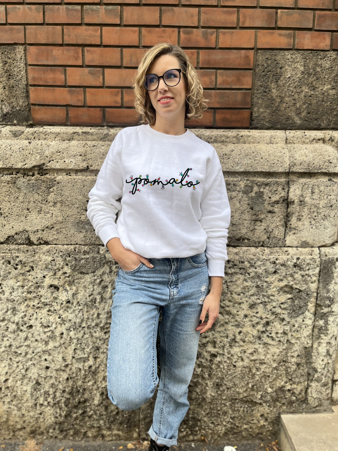 Sweatshirt - Pomalo (božićna)