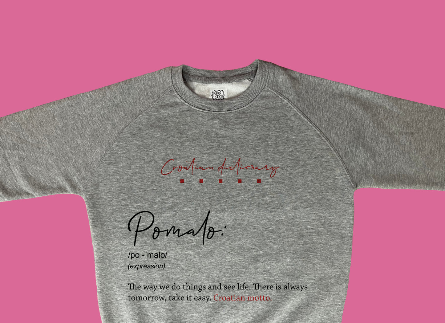 Sweatshirt - Croatian dictionary - Pomalo