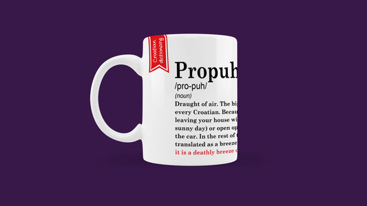 Šalica - Croatian Dictionary - Propuh