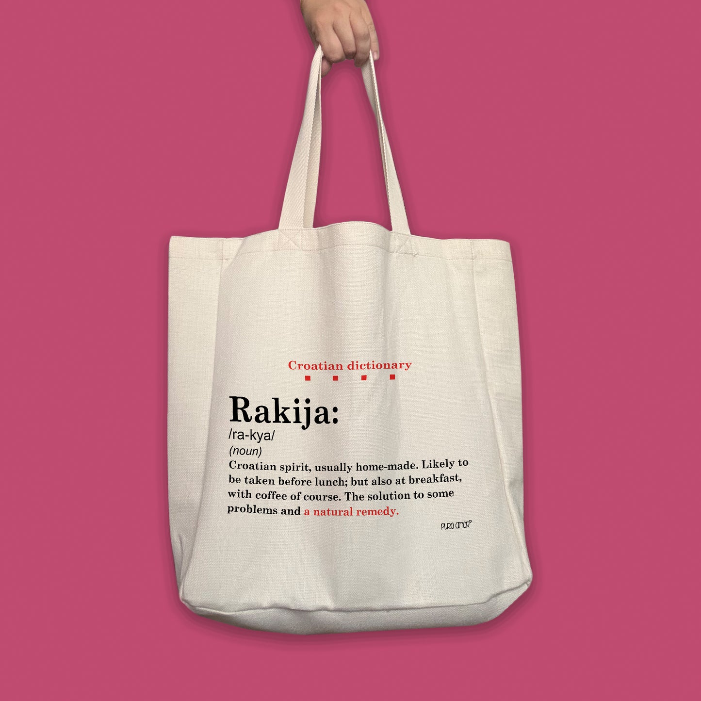 Maxi torba - Croatian dictionary - Rakija