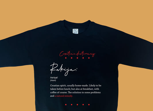 Sweatshirt - Croatian dictionary - Rakija