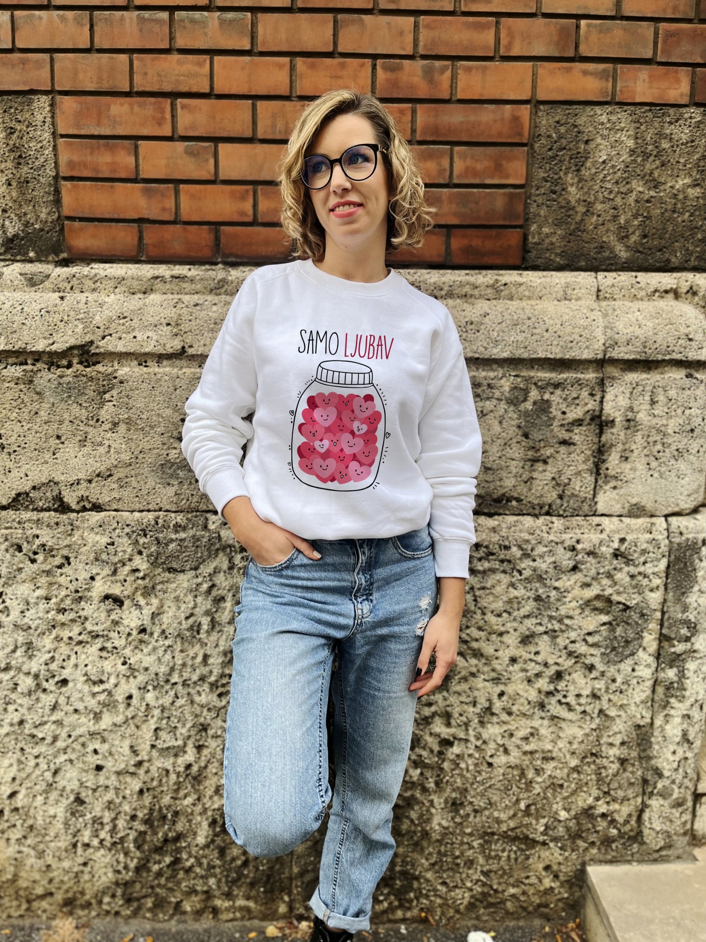 Sweatshirt - Samo ljubav