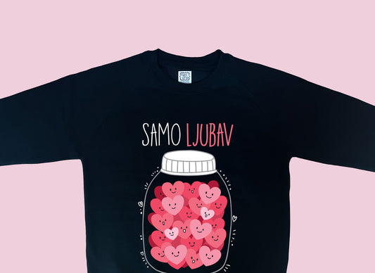 Sweatshirt - Samo ljubav