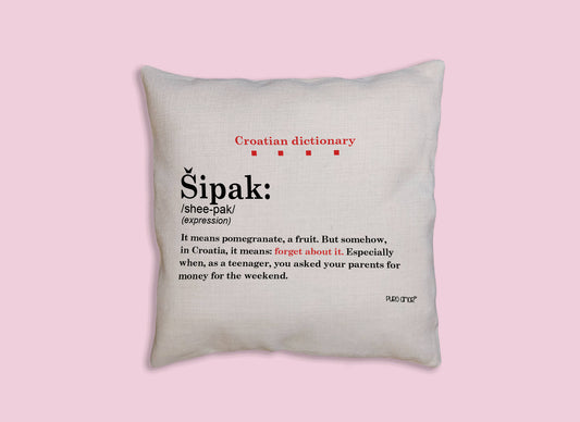 Jastučnica - Croatian dictionary - Šipak