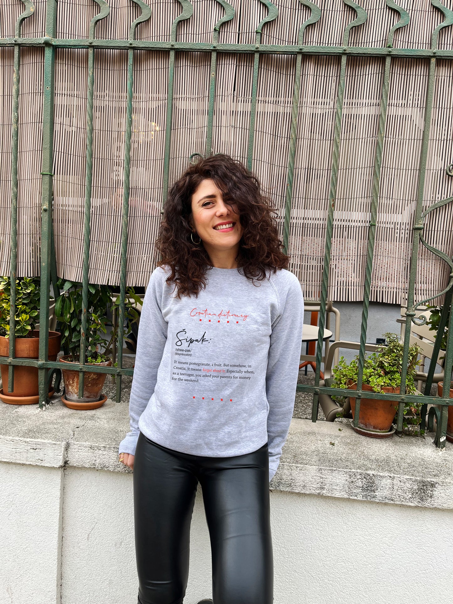 Sweatshirt - Croatian dictionary - Šipak