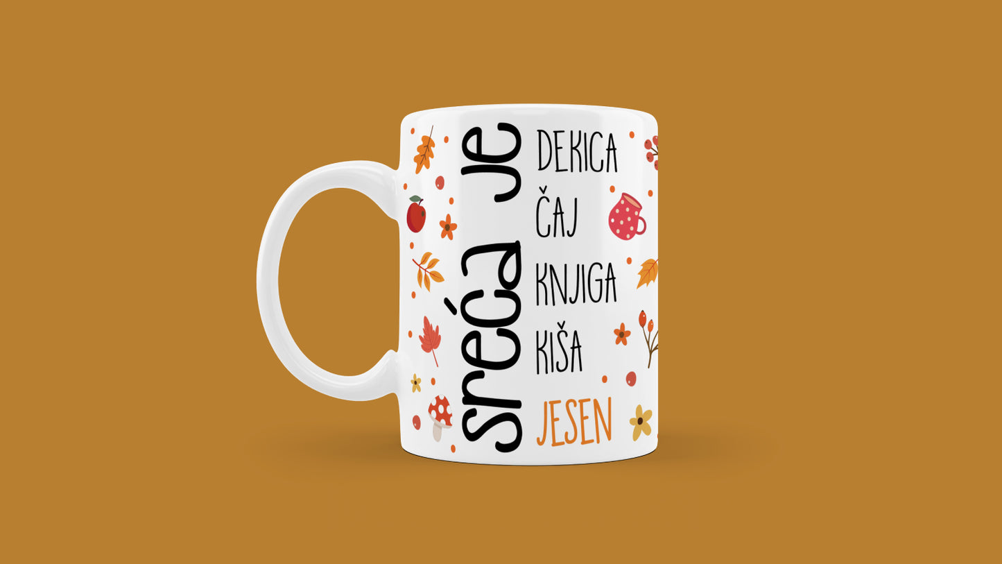 Šalica - Sreća je jesen