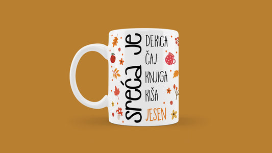 Šalica - Sreća je jesen