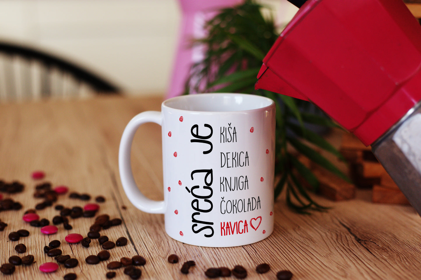 Šalica - Sreća je kavica