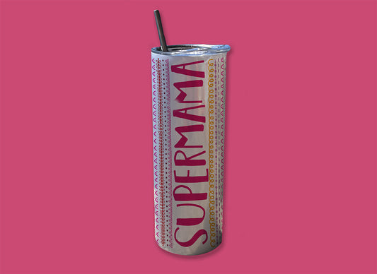Šljokičasta termosica - Supermama