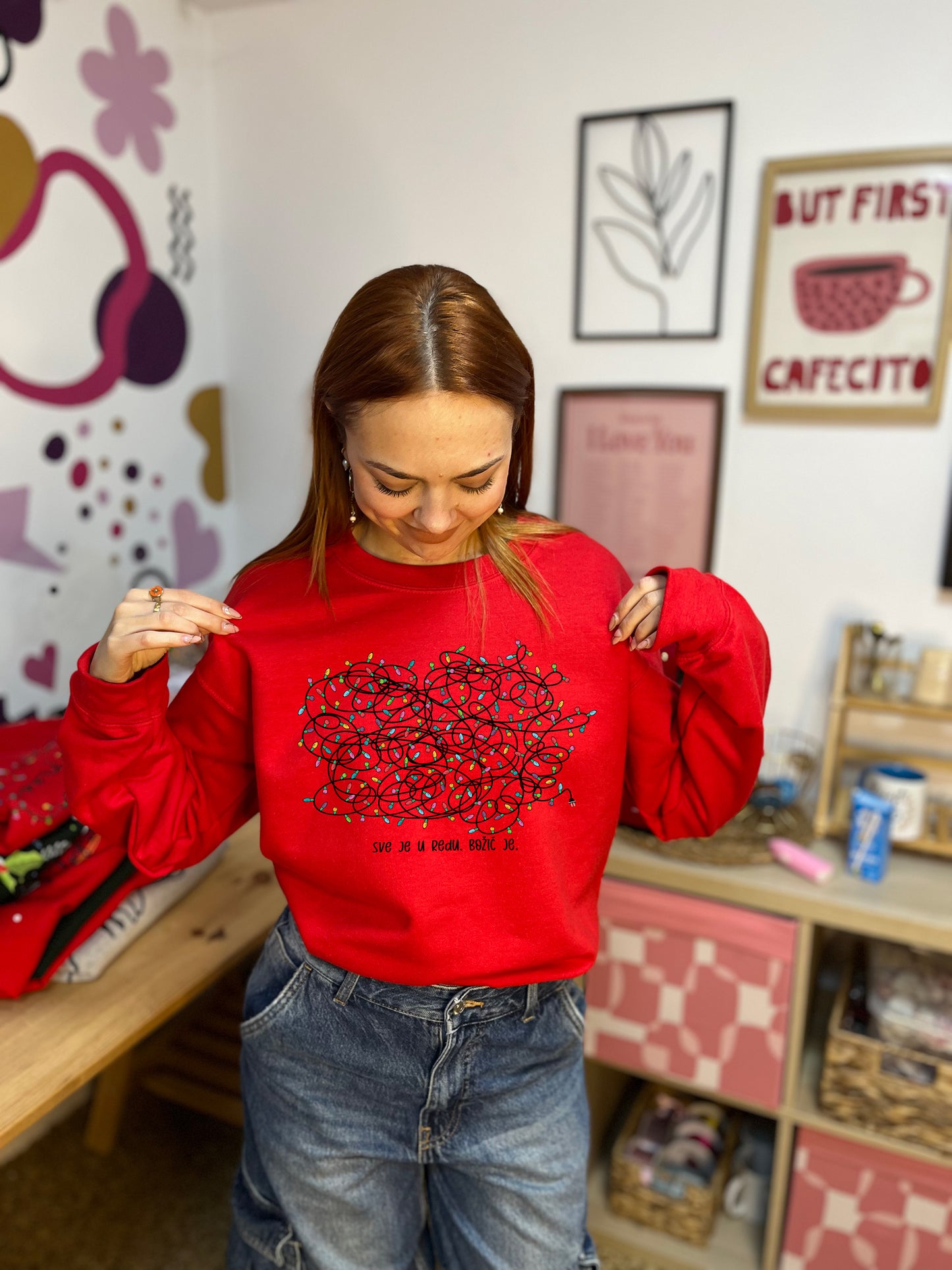 Sweatshirt - Sve je u redu, Božić je.