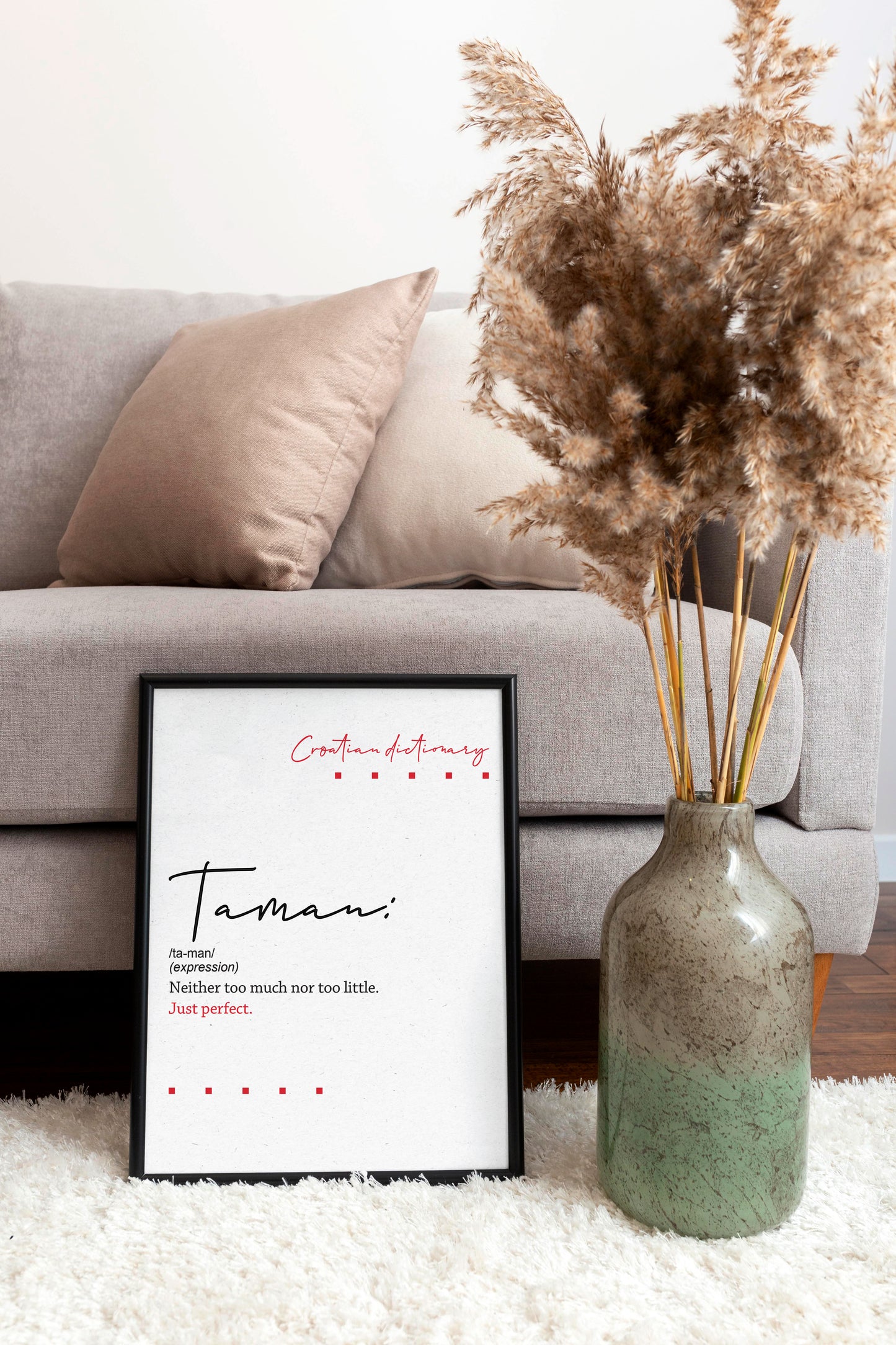 Poster - Croatian dictionary - Taman