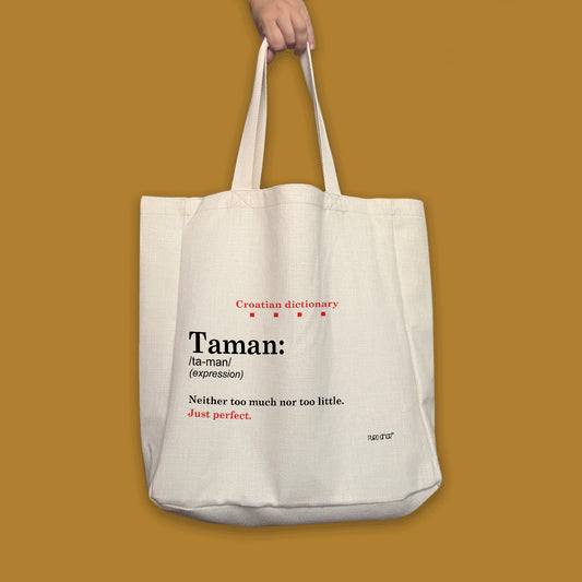 Maxi torba - Croatian dictionary - Taman