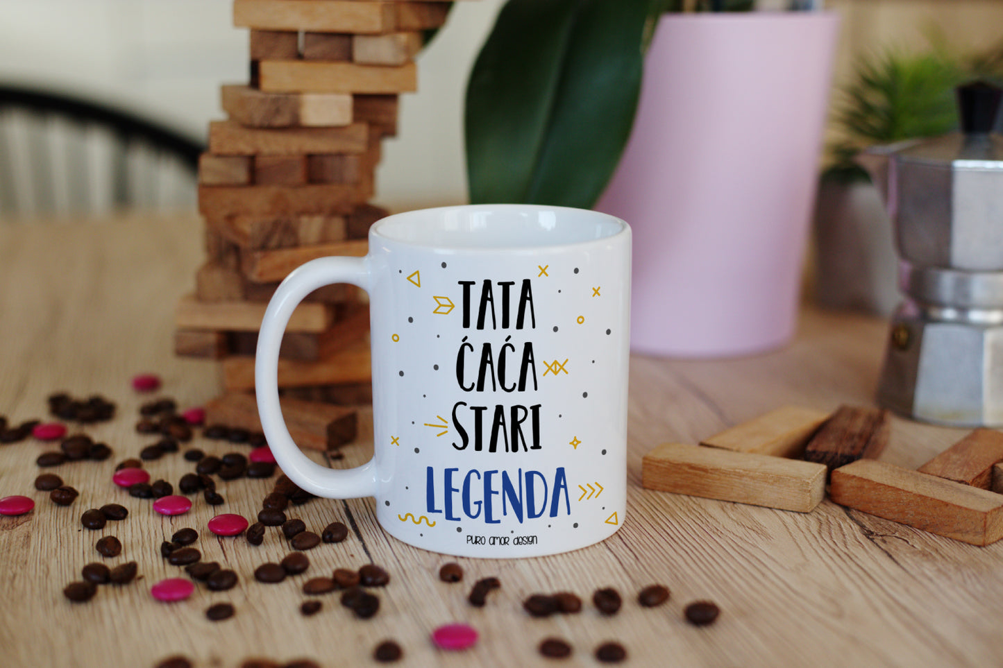 Šalica - Tata legenda