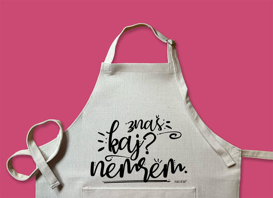 Pregača - Znaš kaj? Nemrem.